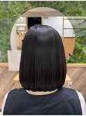肩上ギリギリ◎おさまるボブ