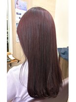 アーチフォーヘアー(a rch for hair) 髪質改善トリートメント×カシスレッドカラー
