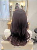 艶髪！ピンクラベンダーカラー