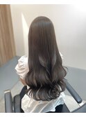 イメチェン/フルバング/似合わせカット/シアーベージュ/髪質改善