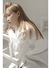 モードケイズエミュー(MODE K's eau)&nbsp;髪質改善TR×ハイトーンベージュ【摂津本山/髪質改善】