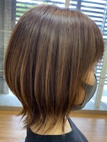 フフ 味鋺店(FuFu)&nbsp;くびれミディ×ハイライトメッシュ