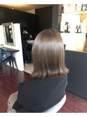人気のグレージュカラー2.5似合わせカット