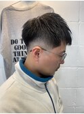 メンズカットフェードスキンフェードソフトクロップ