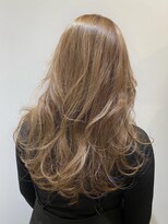 バランス 原宿 表参道(balance) ヘーゼルベージュ×レイヤー YUKA