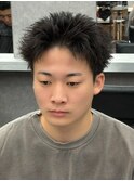 スパイキーショート/短髪/ツーブロック/メンズ/men's