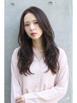 ワゴンバイアフロート(Wagon by afloat) ロングレイヤー20代30代ストレートレイヤー前髪なし前髪あり池袋