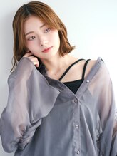 コンパスバイグロウ(COMPASS by GLOW)&nbsp;透け感ブラウンベージュ