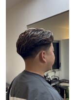 タイドヘア 茨木店(TIDE HAIR)&nbsp;ハイライト×テーパーフェード