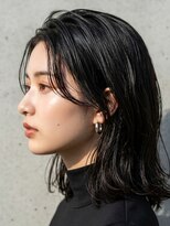 フレイムス ヘアアンドリラックス 大宮東口店(Frames)&nbsp;セミロング20代30代ストレートレイヤー前髪なし前髪あり大宮