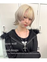 フルールデリズ(fleur de lis)&nbsp;bob wolf × blond