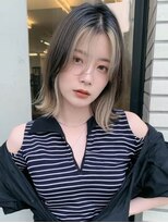 ロッソ 大橋店(Rosso) ハイライトのラフなくびれボブ【大橋】