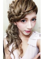 インプルーヴ アートスタイルヘアー(imProve Art style hair) 外国人風ルーズ編み込みスタイル☆