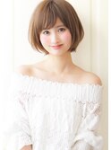 『rue京都』ナチュラルなフェミニンボブ☆