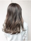 O-tete ハイライトグラデーションミックスグレージュ