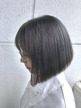 アンジェリカ 難波店(ANGELICA) 《中田》 大人可愛いボブ グレージュ