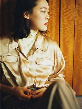 ネロ ヘアサロン ネイビー 渋谷(NERO HAIRSALON NAVY) NERO 2018 A/W collection 「nostalgia」 bob【スパイラル】