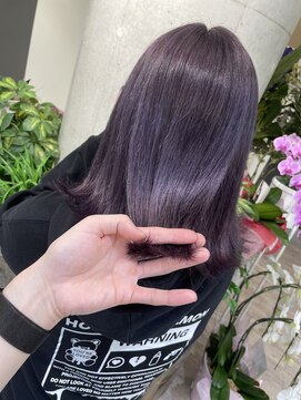 ルーブ トウキョウ(Loob. TOKYO) ラベンダーシルバー【池袋、ヘアカラー、髪質改善】