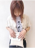 くすみピンクベージュ//田村輝