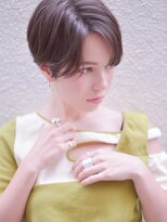 [エイチ原宿＊RUKA] ハンサムショート 素髪 ナチュラル