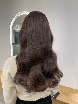 ジーナ セントラル銀座(Zina) 大人かわいいコテ巻き＊ショコラベージュ＊カール19 ZinaCENTRAL