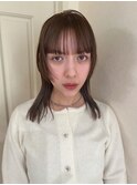  U字バング、サイドポイントhair
