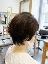 エムプラス 二子玉川(Mplus)&nbsp;ふんわりパーマ＆ショート　夏目サトル