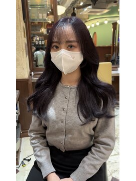 スリー(three) 韓国風ヘア