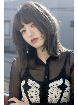 ネロ(Nero) 顔周りレイヤー×透明感グレー　#大和