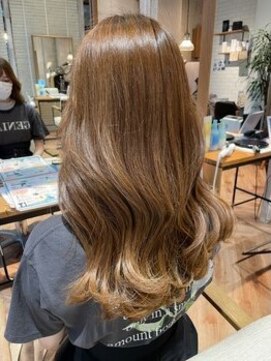 ヘアーショップ エヌアンドエー 越谷店(hair shop N&A) ショコラアッシュ・ヘルシースタイル・ふんわりカール