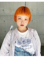 レコ 渋谷(LECO)&nbsp;キャロットオレンジボブ