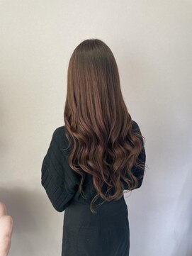 レヴェリー(REVERIE) #プルエクステ#ロング#ブラウンカラー