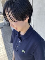 サロン(CI'SALON)&nbsp;黒髪ハンサムショート