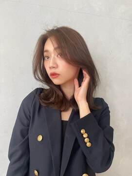 ノイ(noi) 【noi】　ミディアム　レイヤーカット　くびれヘア　髪質改善