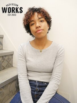 ワークス ヘアデザイン(WORKS HAIR DESIGN) ショートスパイラルパーマ