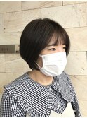 ナチュラル丸みショート