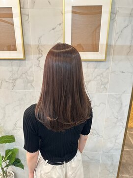 ジーナ 本八幡(Zina) 大人かわいい20代30代40代小顔ショコラベージュ Zina本八幡