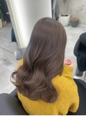ブリーチなしでできるベージュ☆マロンベージュ