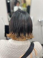 ヘアープロデュース バイ ボース(Hair Produce By BOTH) 裾カラー