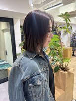 オーシャン(Ocean) 【OceanHair&Life田中愛梨】切りっぱなしライン!ボブ☆