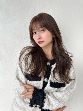 グローブス オモハラ(THE GLOBES OMOHARA) 【顔まわり】ゆったりカール/シアカラー