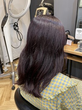 アルター(aL ter) 【ロング×ラベンダー】前髪/こなれミディ/鎌取/林愛華