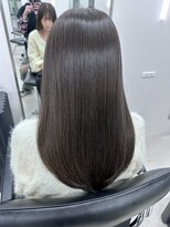 シンパ(sympa)&nbsp;髪質改善縮毛矯正×グレージュカラー7Lv