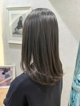 ロンドプランタン 恵比寿(Lond Printemps) ブリーチなし透明感グレージュ【中居】