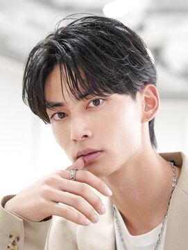 オーシャントーキョー 渋谷(OCEAN TOKYO) フェザーパーマ韓国センターパートシャドーパーママッシュ