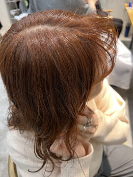 シム 千葉(sim) オレンジブラウン　stylist今井
