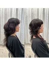 【ミディアム/パサつき・立体感が出ない】特許取得ステップボーンカットのBefore→After