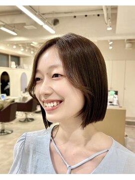 フェイス 石川町 (FACE) ボブ×大人可愛いボブ×前髪長め×透明感カラー×横浜