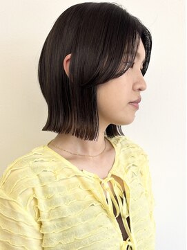 モリオフロムロンドン 松戸店(Morio from London) 【モリオ松戸　石山千尋】外ハネくびれボブぷつっとボブ20代30代