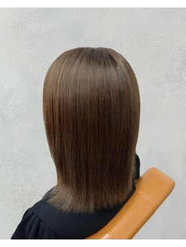 トレドエイト バイ ヘッドライト 横浜店(toledo8 by HEADLIGHT) うねり解消縮毛矯正×ナチュラルベージュ白髪染め